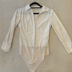 Zara White button down body